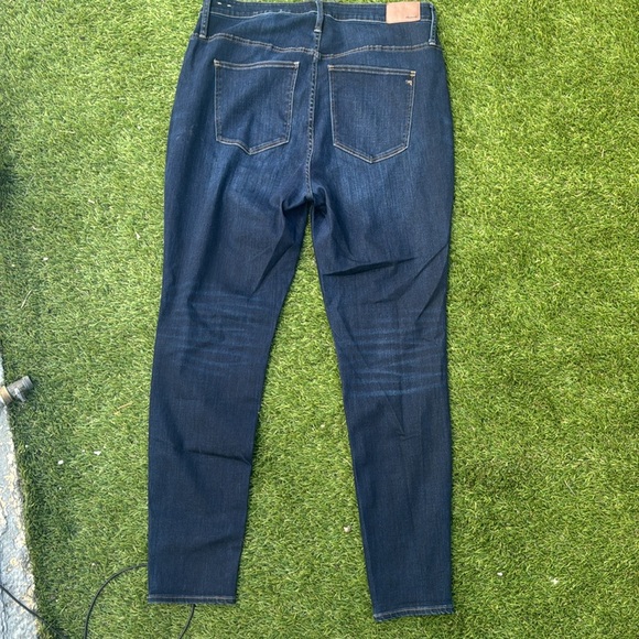Blue High Rise Skinny Jeans Madewell - Picture 5 of 10